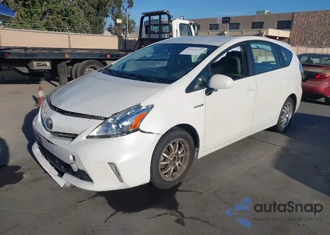 2014 Toyota Prius V Three from USA, damaged, VIN JTDZN3EU1EJ002718